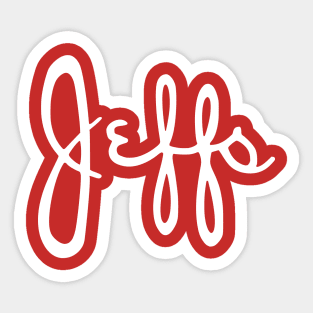 Jeffs - Flower City Football Sticker